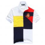 new style ralph lauren col haut tee shirt 2013 hommes cotton polo tp white